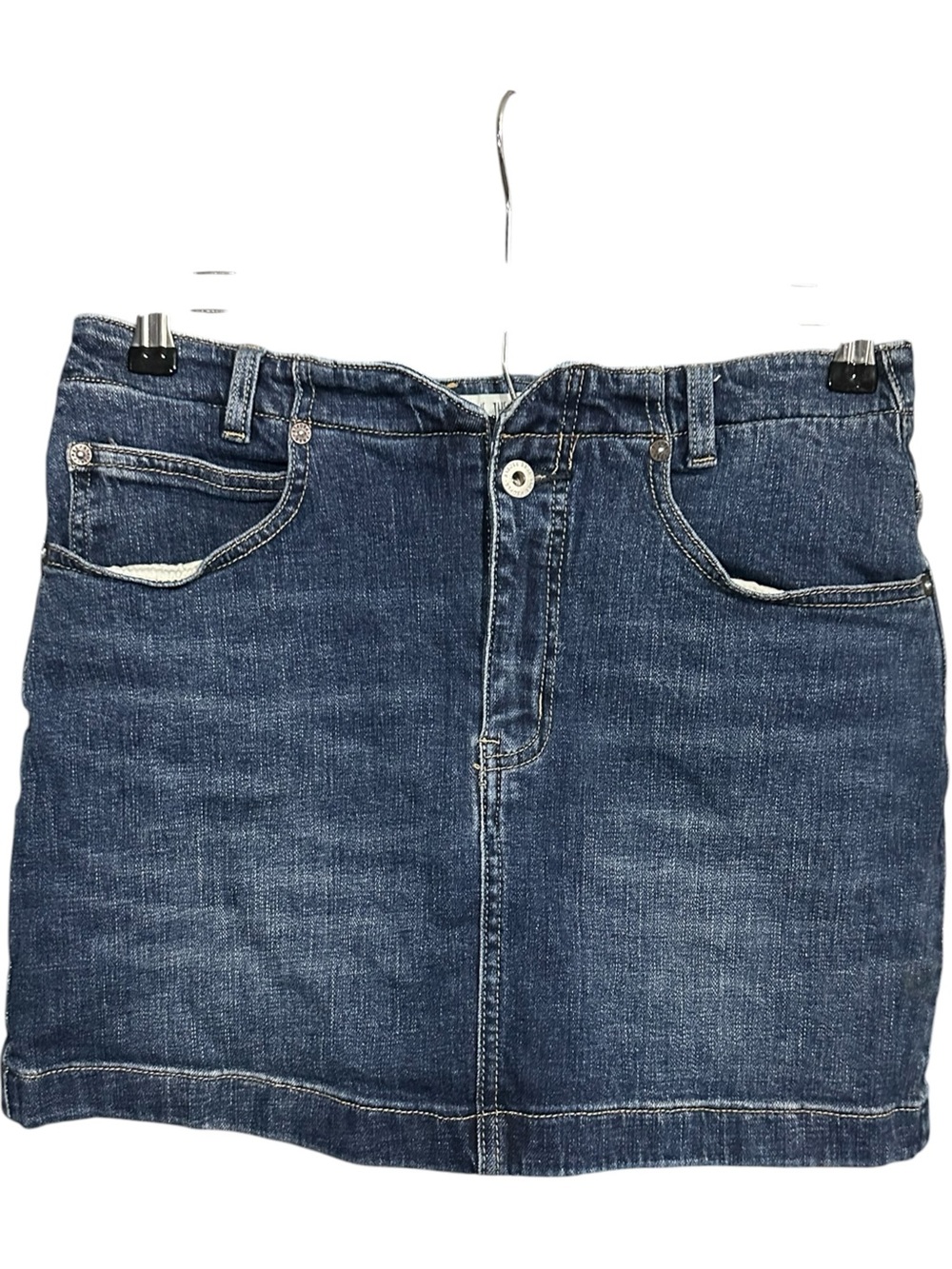 We The Free The Denim Mini Skirt Blue Size 29